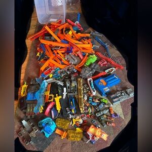 HotWheels track and stuff